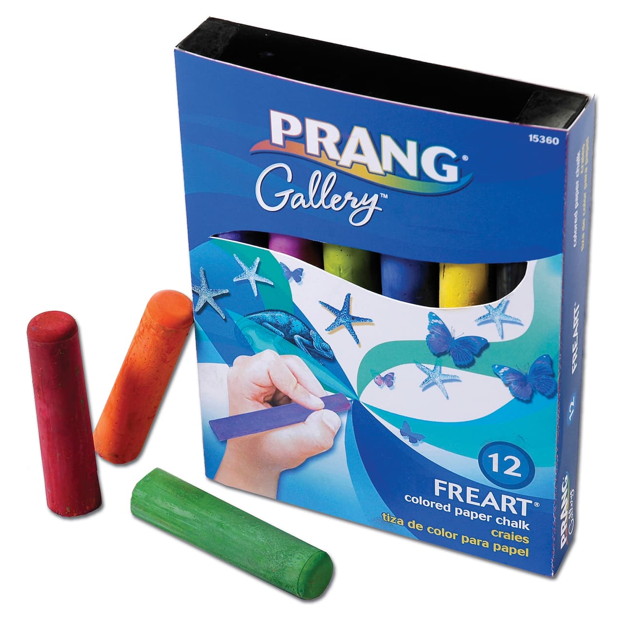 Prang&#xAE; Freart&#xAE; 12 Color Paper Chalk Set